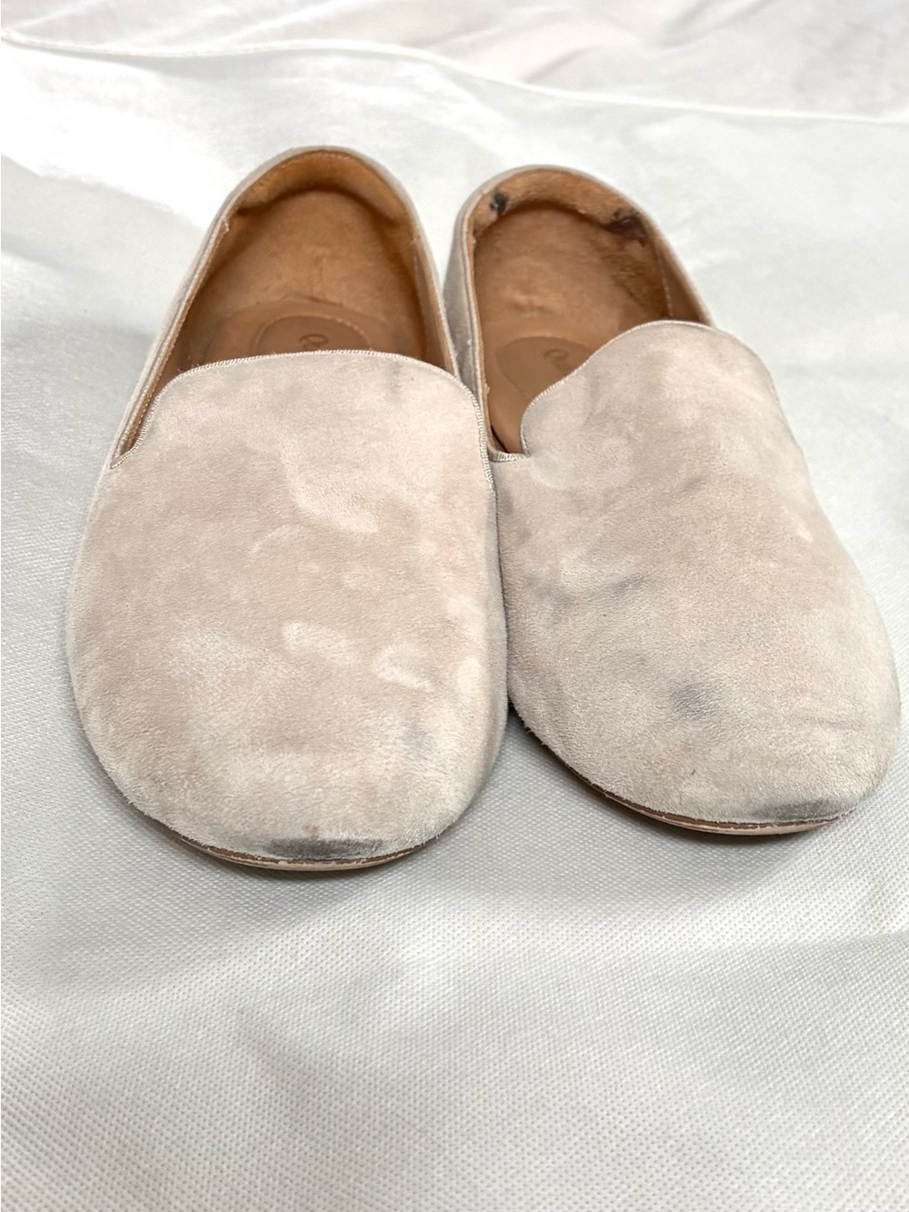 Quince Italian Sheep Suede Leather Lined Slipper Loafer size 10 - Picture 10 of 11